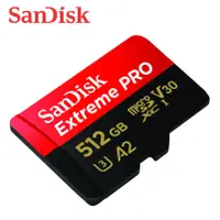 在飛比找蝦皮商城優惠-SANDISK Extreme PRO 512G A2 V3