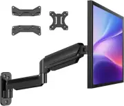 Computer Monitor Wall Mount for 22 to 35 inch Flat Curved Screens, Single Wal...