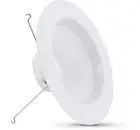 Feit Electric 5/6 in. LED White Retrofit Recessed Light Trim Dimmable Downlight