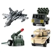 [RBA Imports] Sluban Builder Army Construction Set (4 Designs)