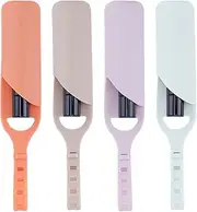 PEUTIER 4pcs Lipstick Keychain Holders, Portable Lip Balm Sleeves Chapstick Pouch Silicone Lipstick Bag Lip Gloss Holder Keychain for Women Girls Travel Accessories (4 Colors), 4 Colors