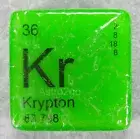 PERIODIC TABLE ELEMENT "Kr" KRYPTON NOVELTY HAND BATH SOAP-4 oz JUST BUBBLY NEW!