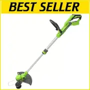 Ultra-Lightweight 24V Cordless String Trimmer and Edger for Effortless Lawn Care