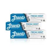 3x110g Grant's Toothpaste (Healing Mouth Ulcers & Reduce Inflammation)