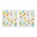 Easter Puffy Sticker Sheets With Googly Eyes, Stationery, 12 Pieces