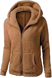 [Yubnlvae] Today 2025 My Account Amazon Fleece Jacket Women Womens Fuzzy Hoodies Women's Winter Fleece Sherpa Sweatshirt Women's Sherpa Lined Hoodies Women Fall Jackets My+Orders Sherpa Sweater, 03