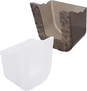 TINEASUR 2pcs Box Wall Mount Tissue Holder Punch Bathroom Wipe Storage Box Versatile Pet Tissue Dispenser for Kitchen and Bathroom Easy Installation for Efficient Organization
