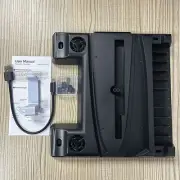 Cooling Fan Base For PS5 Slim/PS5 Console Storage Rack Dock Dual Handle Charging
