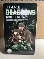 Brickmania Offworld Dragoons Space Marines Minifigure Pack w/1 PC Blaster