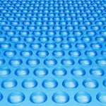 VEVOR Solar Pool Cover, 28 x 14 ft Rectangle Solar Blanket for Pools, Inground Above Ground Swimming Pool Solar Cover, 12 mil Solar Covers Blue