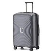 Tosca Eclipse 67 cm 4-Wheel Expandable Spinner Suitcase - Charcoal