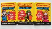Nintendo Game Pack Trading Cards 1989 Topps Unopened Mario Link Princess Peach