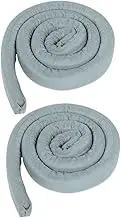 ULDIGI 2pcs Bed Gap Filler Wedge Pillow for Headboard Soft Memory Mattress Spacer for Twin Nonslip Design for Dormitory and Home Use