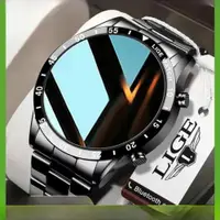 在飛比找ETMall東森購物網優惠-LIGE 2024 Smart Watch Men Full