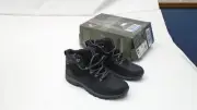 TIMBERLAND 0A25N7 WOMENS 9.5 MT MADDSEN WATERPROOF MID HIKER BOOT BLACK