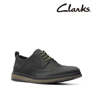 【Clarks】男鞋 Chantry Wing 雕花雙色感正裝休閒鞋 皮鞋(CLM73935C)