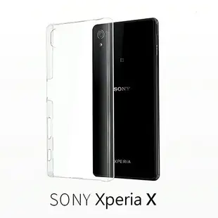 Sony Xperia X/XP 5吋 晶亮透明 TPU 高質感軟式手機殼/保護套 光學紋理設計防指紋