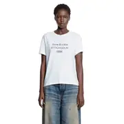 [ACNE STUDIOS] 1996 Logo t-Shirt White