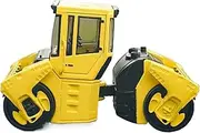Car Simulation Collectible Realistic Model Engineering Roller Model 1:50 for Bomag Bw203ad Braemag Alloy Engineering Machinery Toy Gift Collection Accessories