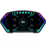 Car OBD GPS Head Up Display Digital Speedometer Dashboard Speed Meter Compass