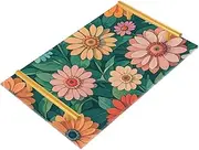 Summer Colored Daisies Decorative Bed Trays with Handles Bed Serving Tray for Jewelry Perfume for Restaurant Serving bandejas para desayuno sorpresa