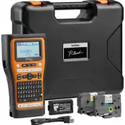 Brother PT-E560BTVP P-Touch Portable Industrial Label Printer with USB-C Bluetooth & Case