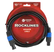 Carson Cable Co Rocklines 10ft Speaker Cable with Speakon Connectors