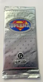 DC Superman The Man of Steel Platinum Series Premium Edition Pack Skybox 1994