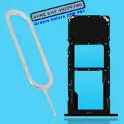 100% NEW SIM and Memory Card Tray Holder f Samsung Galaxy A12 SM-A125U Cellphone