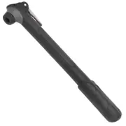 Mini Bike Pump Resin Suitable For Schrader And Presta Valves Black - M