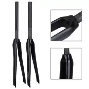 Road Bike Rigid Fork Bicycle Cycling Forks Carbon Fiber Cycling Fork 1-1/8" 700C