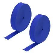 2pcs Elastic Bands for Sewing 0.8" 10 Yards Blue Knit Elastic Spool