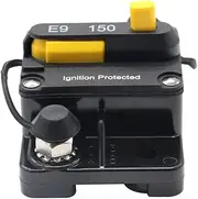 ULTECHNOVO 150a Automotive Car Fuse Block Waterproof 48v Circuit Breaker Auto Reset Circuit Breaker Car for Special Vehicles
