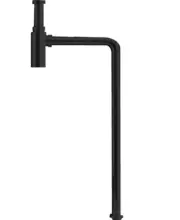 Matte Black ROUND Floor BOTTLE TRAP 32/40 mm WASTE 2024 New