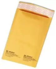 Jiffylite Bubble Mailer, Self-Seal, #0, 6x10 Kraft 200/CT