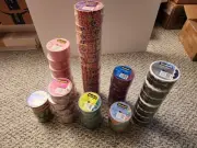 44 NEW ROLLS SCOTCH 3M DUCT TAPE 440 YARDS TOTAL Various Patterns