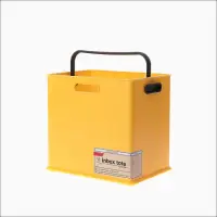 在飛比找momo購物網優惠-【特力屋】日本Sanka squ+ 提把收納盒 黃 SD