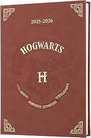 Grupo Erik A5 Academic Diary 2025-2026 Week To View - Harry Potter Stationery | Back To School Planner 2025-2026 Student, A5 Mid Year Week To View | Diary Harry Potter Gifts