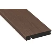 Ekodeck 137 x 23mm 5.4m Leatherwood Designer Edge Board Composite Decking