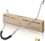 A-Premium Power Steering Pressure Line Hose Assembly Replacement for Ford E350 Super Duty 1999-2003 E450 Super Duty E350 Econoline without Hydroboost