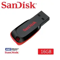 在飛比找Yahoo奇摩購物中心優惠-SanDisk 晟碟 [高CP值] 16GB Cruzer 