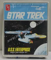 AMT / ERTL 1983 Star Trek: The Original Series USS ENTERPRISE MODEL KIT #6676!