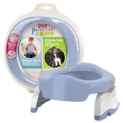Kalencom Potette Plus 2-in-1 Travel Potty and Trainer Seat - Dual-Purpose Pot...