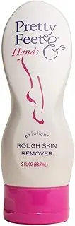Pretty Feet & Hands Exfoliant Rough Skin Remover 3 oz (Pack of 10)