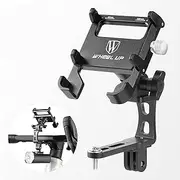 Bike Phone Holder Adjustable Aluminum Alloy Cellphone Holder Mountain Bike Riding Navigation Bracket pe C