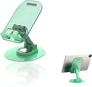 Foldable Desktop Phone Holder, Adjustable Stand for 4-16" Phones and Tablets - Green