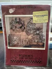 Mumm's The Word Glory Days Patterns Wallhanging Banner Ornaments ￼ Patriotic UC