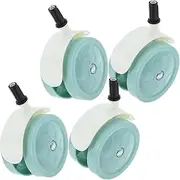 Swivel Silent Stroller Wheels Pack Pp Material Wheels for Walker Car Toys Stroller Accessories