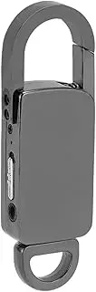 Smart Voice Recorder, Keyring Design Voice Activated Recorder 128GB Intelligent Microphone Noise Reduction Playback, Audio Recording Device for Lecture Conference Meeting (64GB