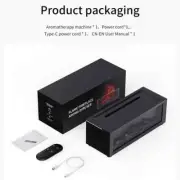 Fireplace Aroma Diffuser Vintage Flame Essential Oil USB Humidifier New HG